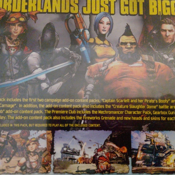 *sold* Borderlands 2 Add on Map Pack - Picture 2 of 4